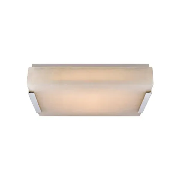Medium Flush Ceiling Light - Polished Nickel