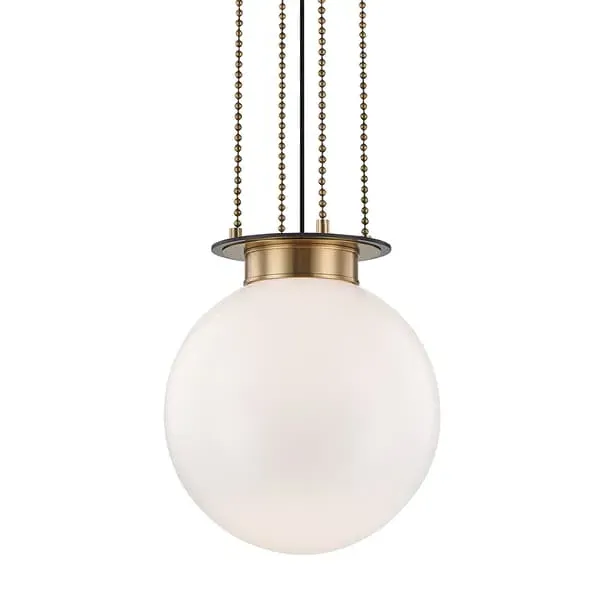 Medium Pendant Light - Bronze, Glass