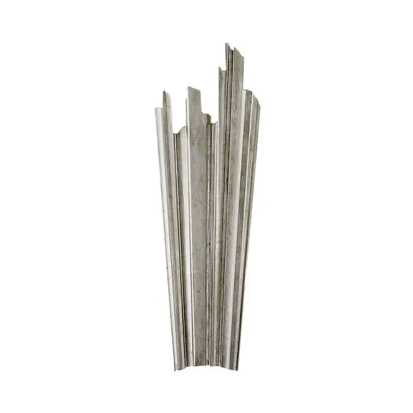 Medium Wall Light - Burnished Silver Leaf image