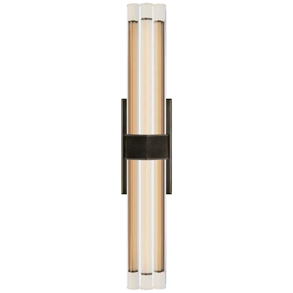 Medium Wall Light with Crystal - Bronze