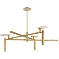 Melange Chandelier - Antique-Burnished Brass, Mixed