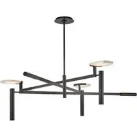 Melange Chandelier - Bronze, Alabaster