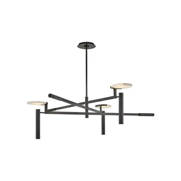 Melange Chandelier - Bronze, Alabaster image