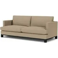 Mid-Century Sofa with Plump Cushions - Natural