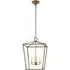 Mini Pendant Light - Gilded Iron