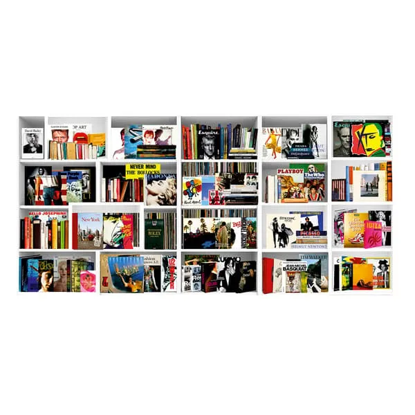 Music Books 2 Wall Art - Multicoloured, Plexiglass image