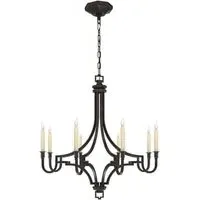 Mykonos Chandelier - Aged Iron, Steel