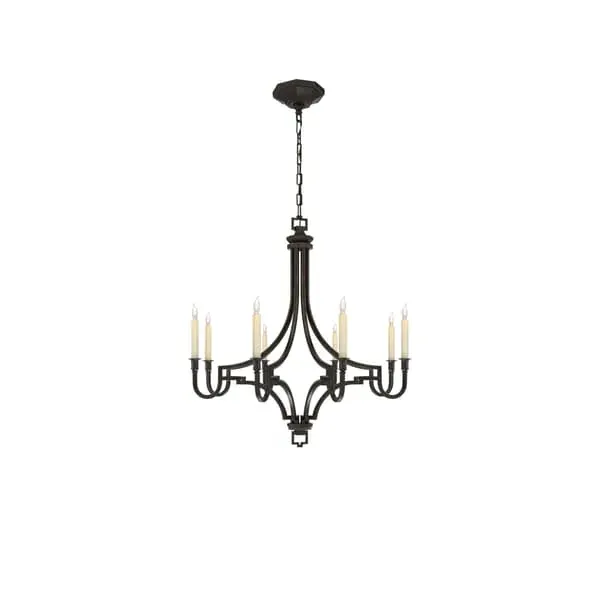 Mykonos Chandelier - Aged Iron, Steel image