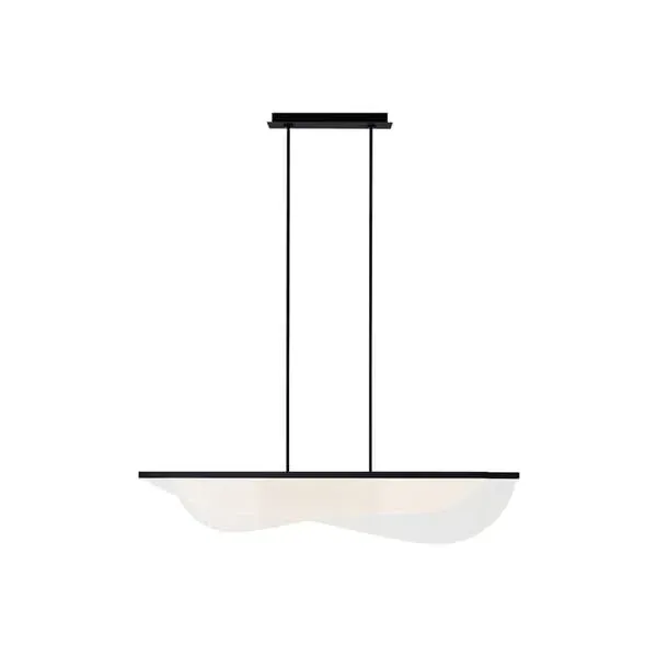 Nyra LED Pendant Light - Nightshade Black, Metal image