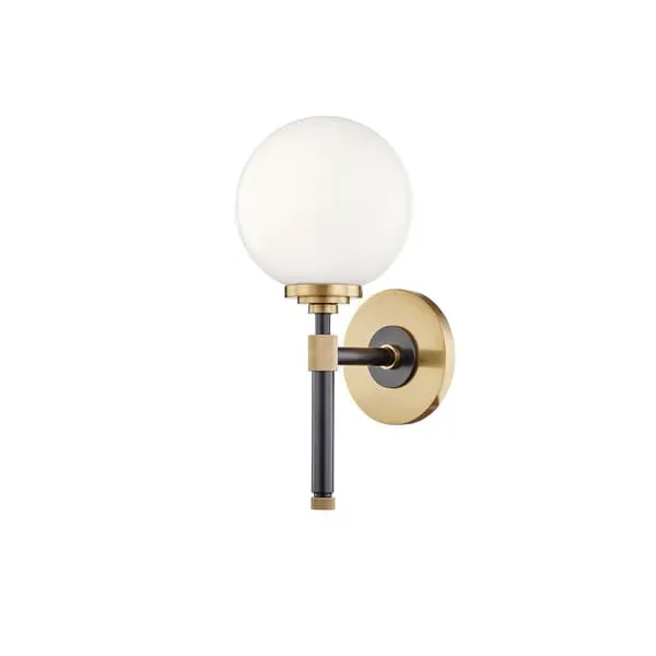 Orb Wall Light - Old Bronze, Metal image