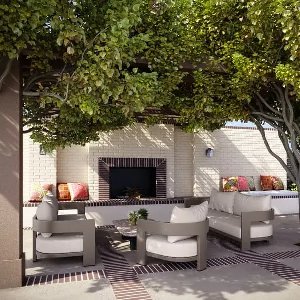 Outdoor Armchair with Cushions - Taupe, Aluminium