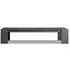 Outdoor Coffee Table with Slats - Grey, Aluminium