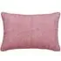 Outdoor Cushion with Herringbone Print - Pink