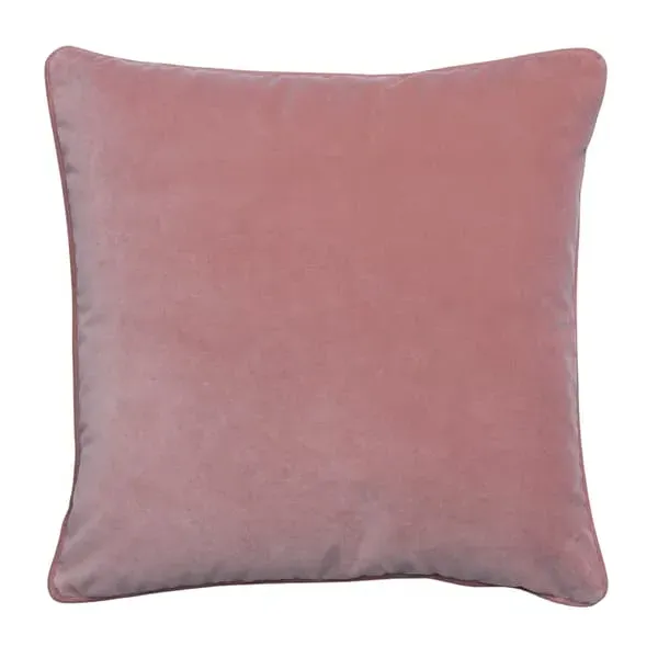 Outdoor Cushion with Hollowfibre - Rose, Velvet