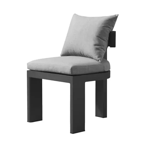 Outdoor Dining Chair - Slate, Aluminium image
