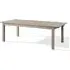 Outdoor Extending Dining Table - Taupe, Aluminum