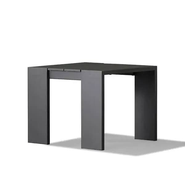 Outdoor Side Table - Dark Grey, Powder Coated Aluminium