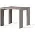 Outdoor Side Table - Taupe, Powder Coated Aluminium