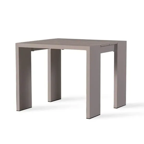 Outdoor Side Table - Taupe, Powder Coated Aluminium image