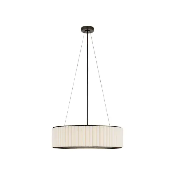 Palati Pendant Light - Bronze, Fabric