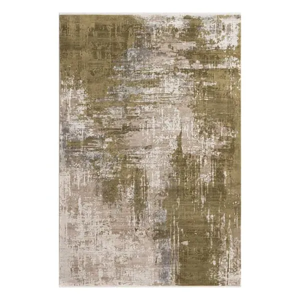 Persian Rug W200 x D290 cm - Gold, Woven Textile