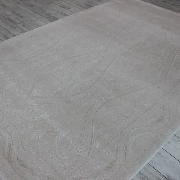 Persian Style Rug Large - Grey, Woven Textile