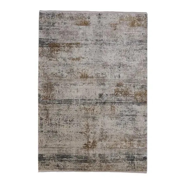 Persian Style Statement Rug - Charcoal, Low Pile image