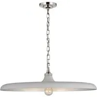Piatto Pendant Light - Polished Nickel