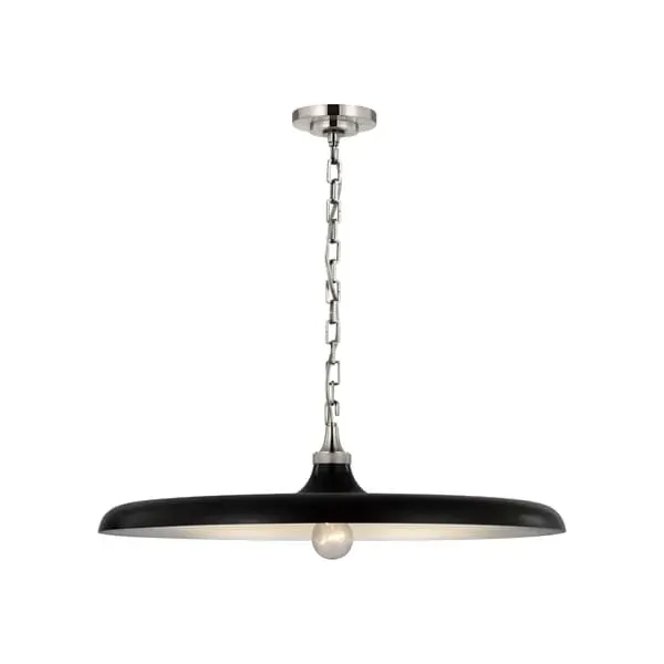 Piatto Pendant Light - Polished Nickel