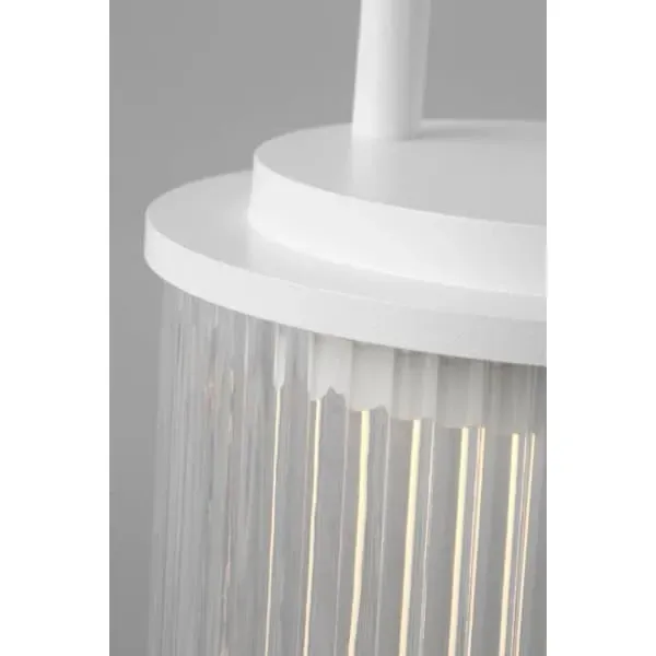Portable Table Lamp Rechargeable - White, Matte