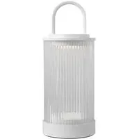 Portable Table Lamp Rechargeable - White, Matte