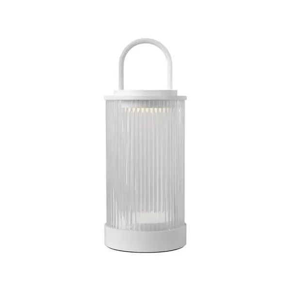 Portable Table Lamp Rechargeable - White, Matte