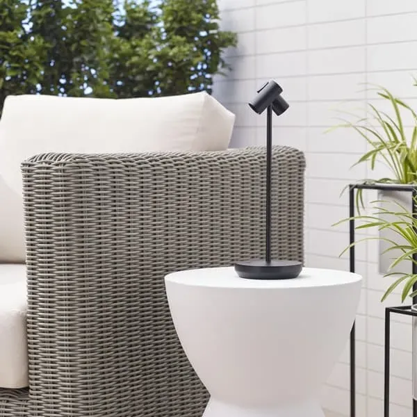 Rechargeable Table Lamp - Black