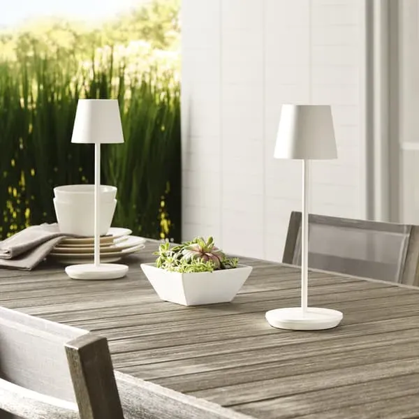 Rechargeable Table Lamp - Matte White
