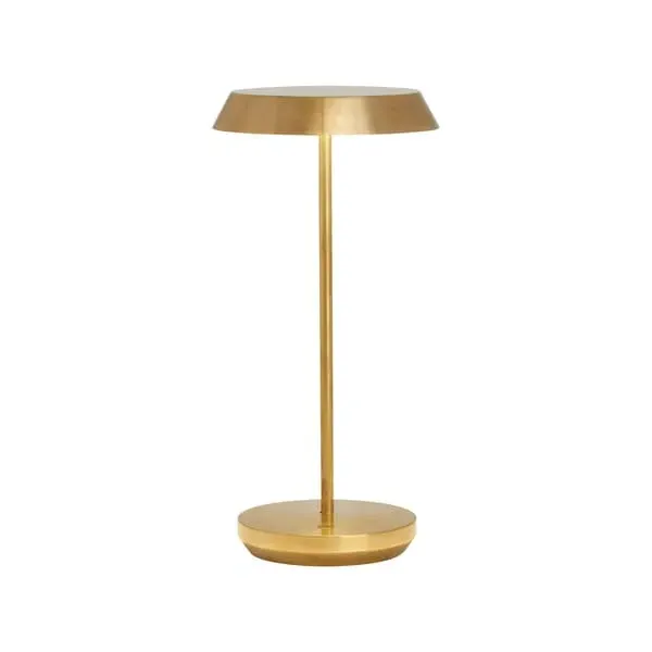 Rechargeable Table Lamp - Natural Brass
