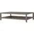 Rectangular Coffee Table - Grey, Ash Wood