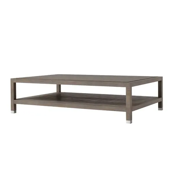 Rectangular Coffee Table - Grey, Ash Wood image