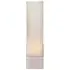 Rectangular Wall Light - Polished Nickel