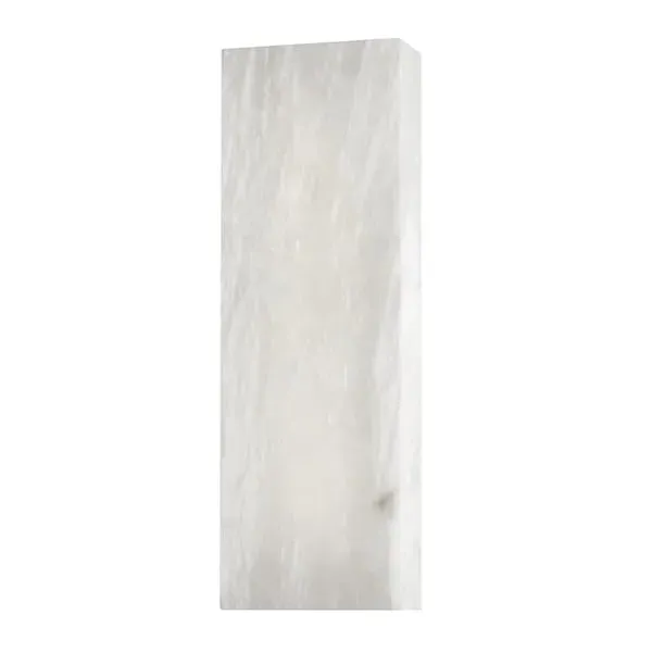 Rectangular Wall Light - White, Alabaster image