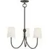 Reed Chandelier Light - Bronze