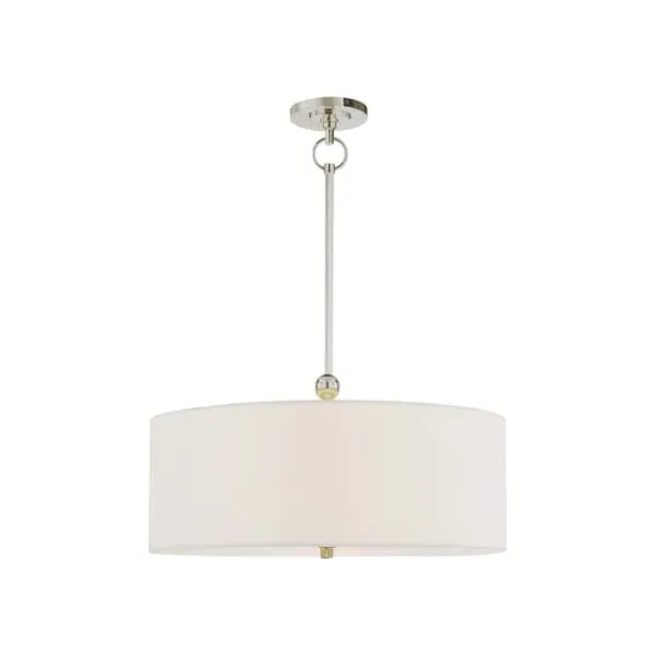 Reed Pendant Light - Polished Nickel