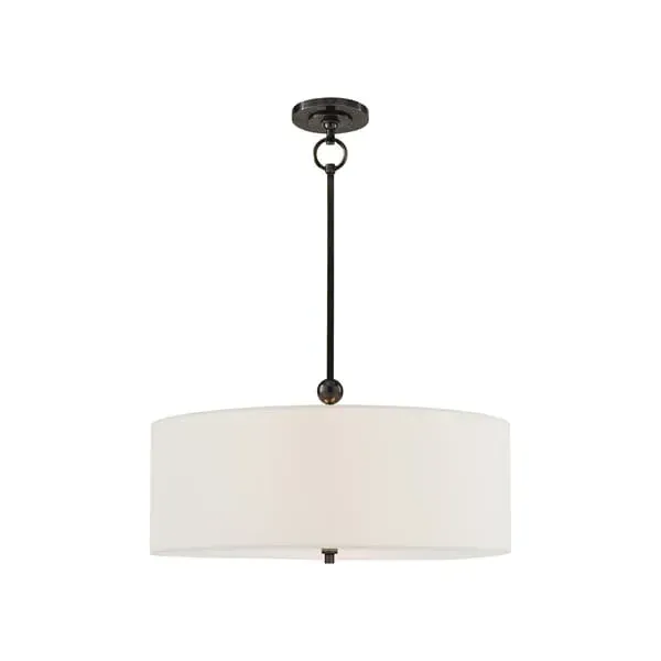 Reed Pendant Light Simple Silhouette - Bronze