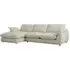 Right-Hand Chaise Sofa Corner - Light Neutral, Linen