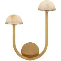 Right Wall Light - Antique-Burnished, Brass