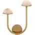 Right Wall Light - Antique-Burnished, Brass