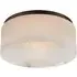 Round Ceiling Light Flush Mount - Bronze, Metal