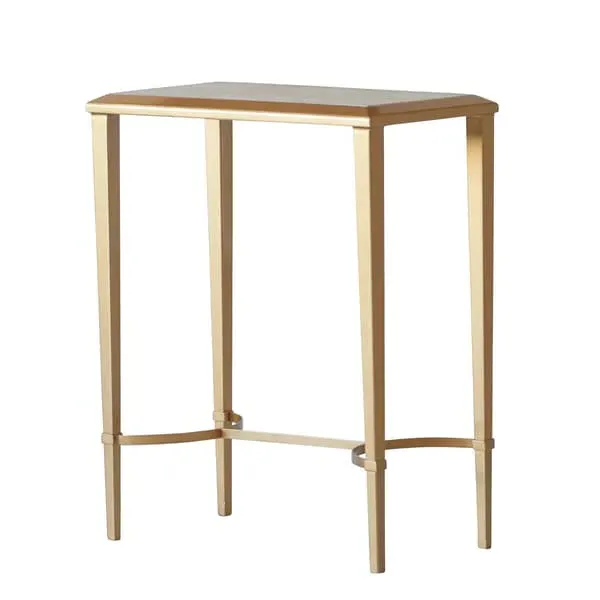 Round Side Table - Cream, Metal image
