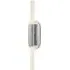 Rousseau Wall Light - Polished Nickel, Crystal