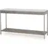 Rufus Console Table - White, Marble
