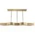 Sculptural Pendant Light - Brass, Metal
